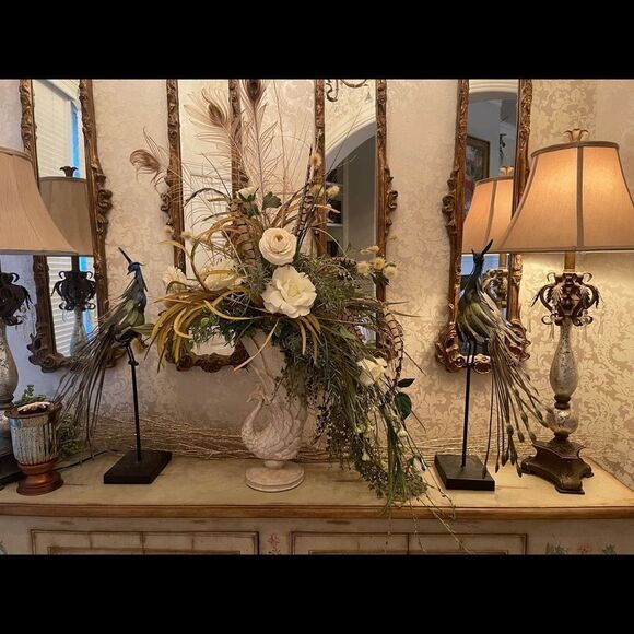 DESIGNER PEACOCK Metal Decor! - Picture 3 of 17